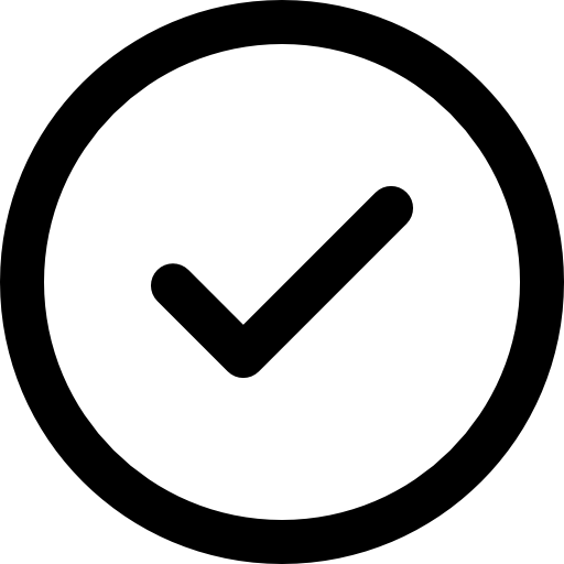 check logo